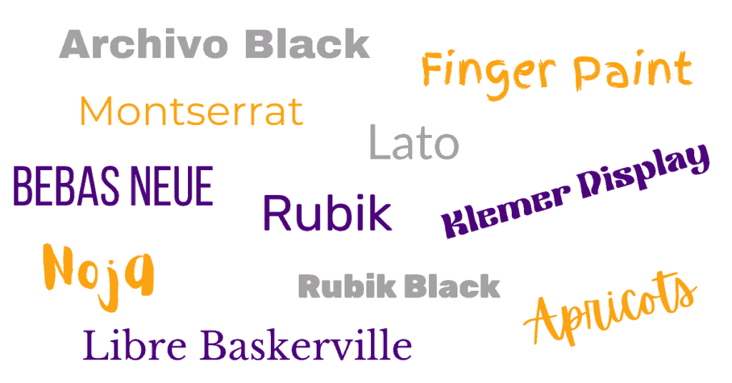 Best Canva Fonts