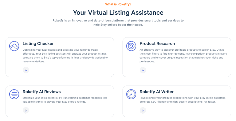 Roketfy Features